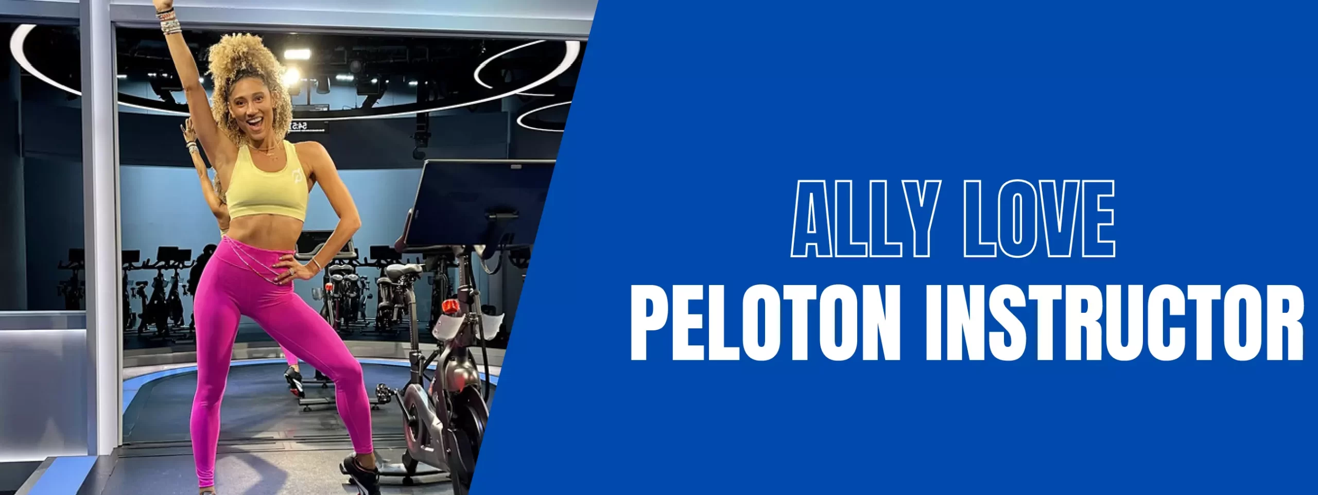 Ally Love Peloton Instructor 