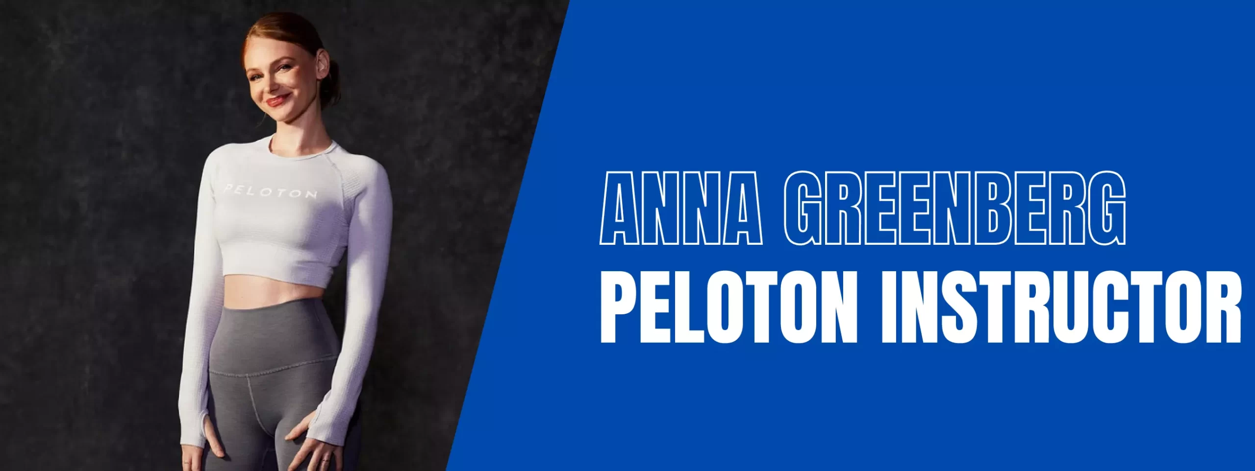Anna Greenberg Peloton Instructor