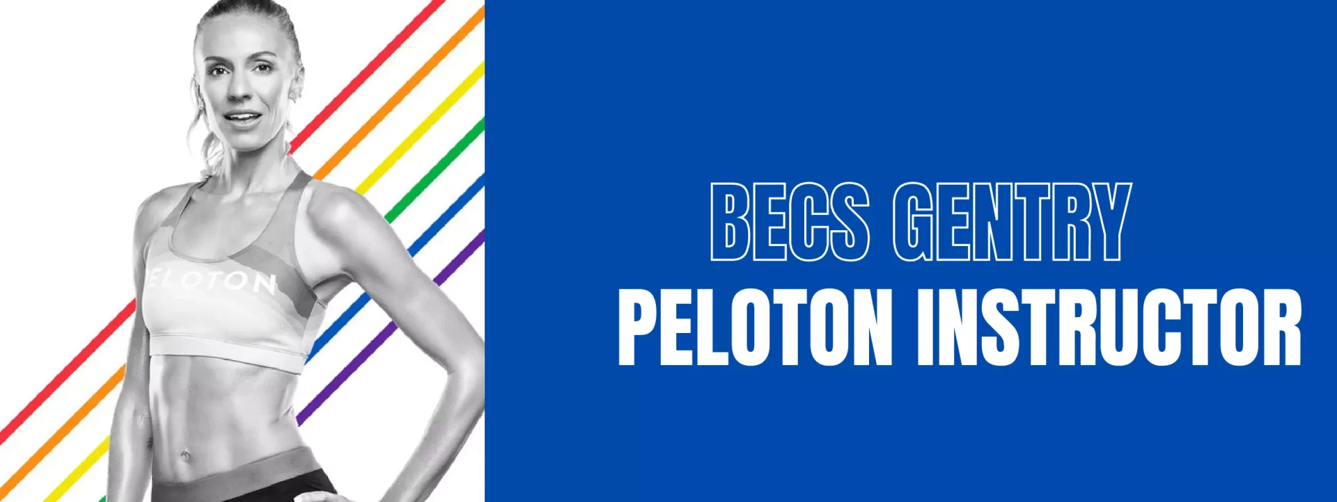 Becs Gentry Peloton Instructor