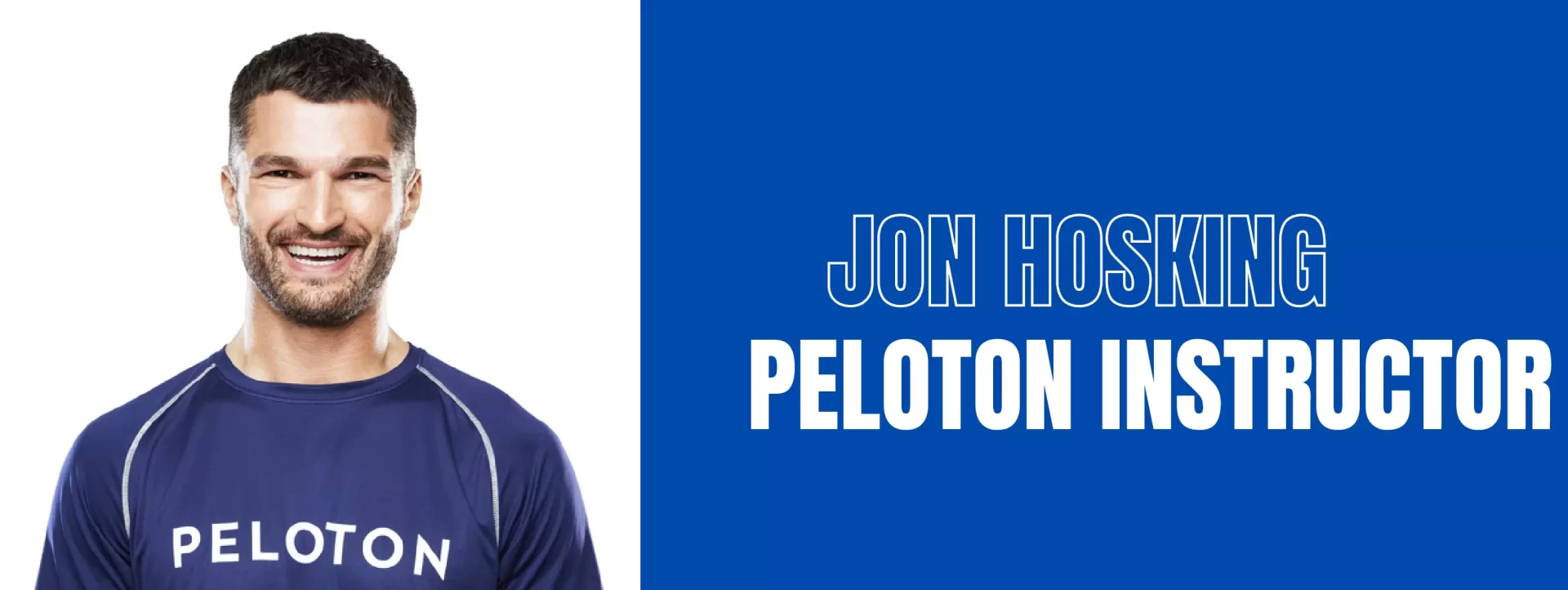 Jon Hosking Peloton Instructor