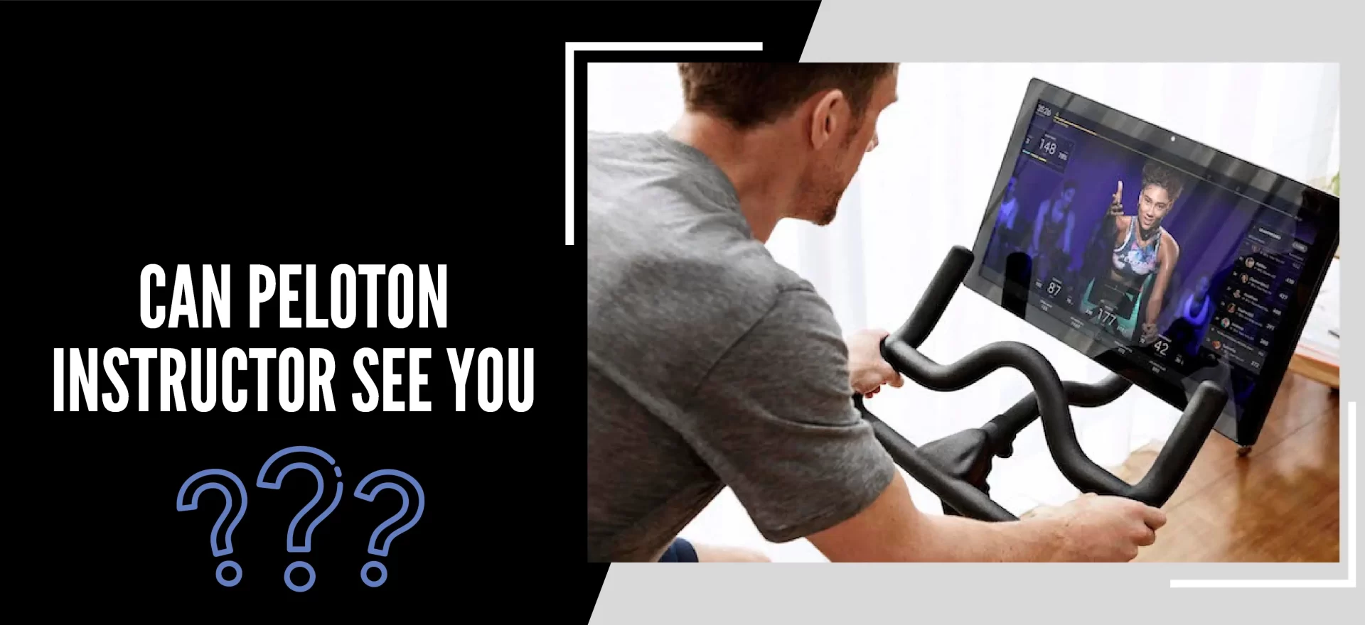 Can Peloton Instructor See You