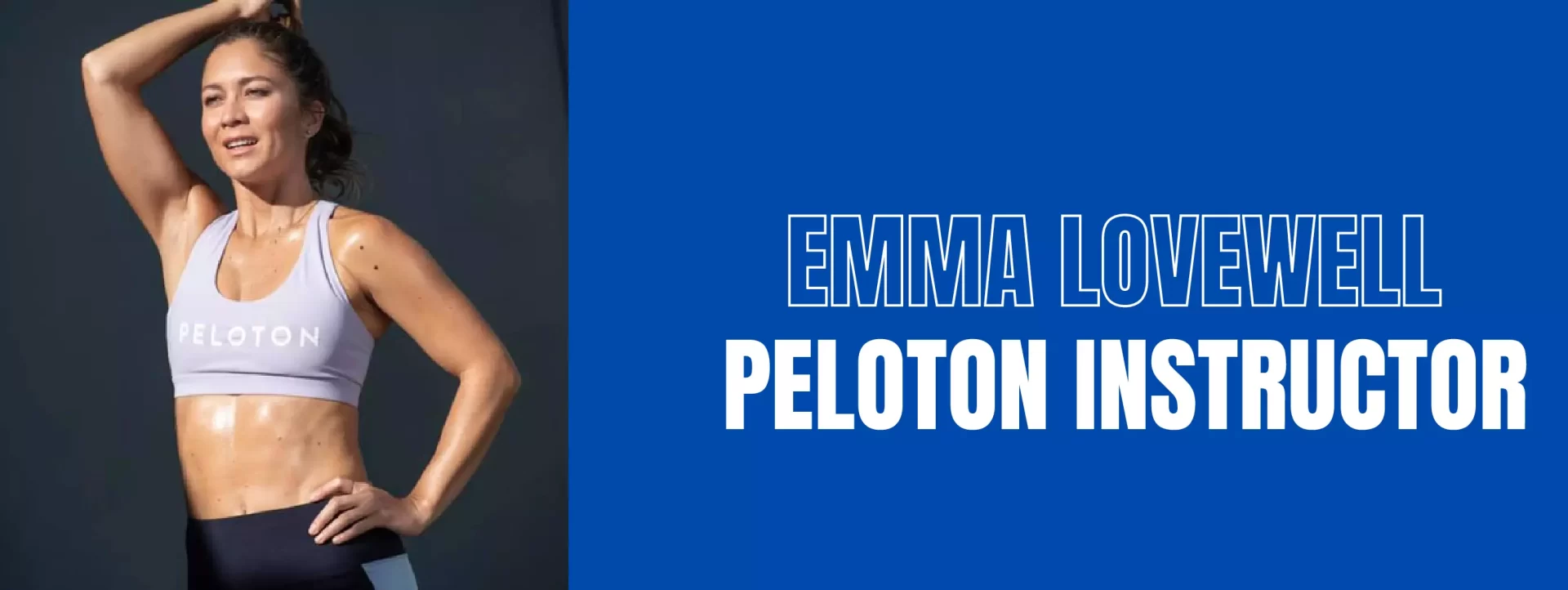 Emma Lovewell Peloton Instructor