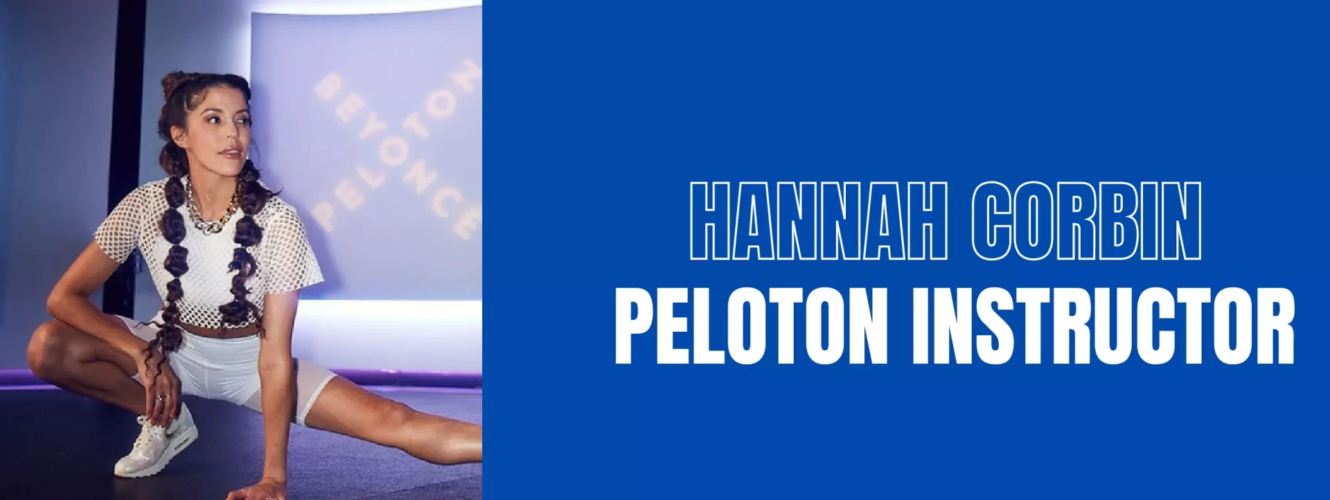 Hannah Corbin Peloton Instructor