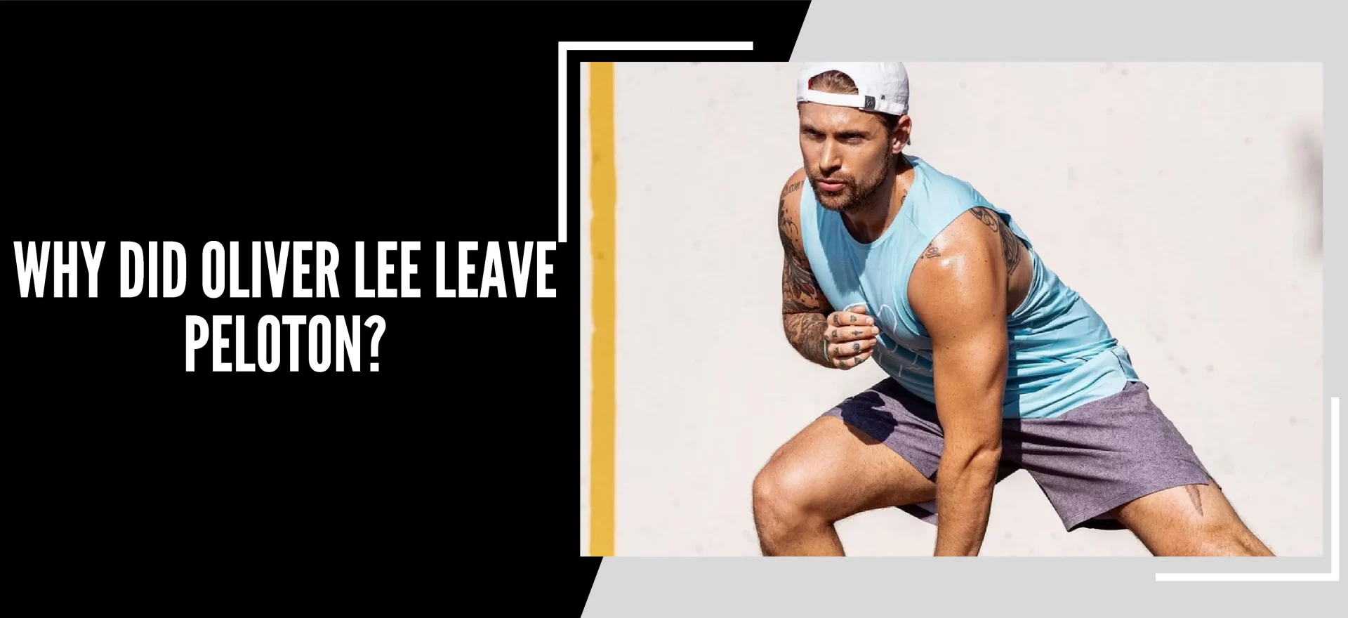 Why Did Oliver lee Leave Peloton