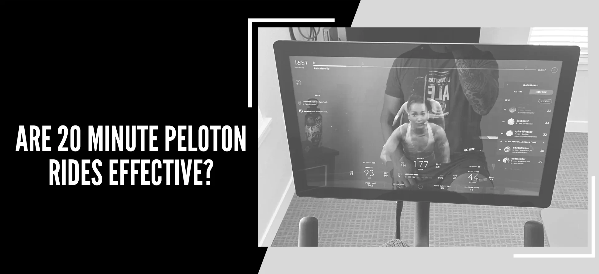 Are 20 Minute Peloton Rides Effective?