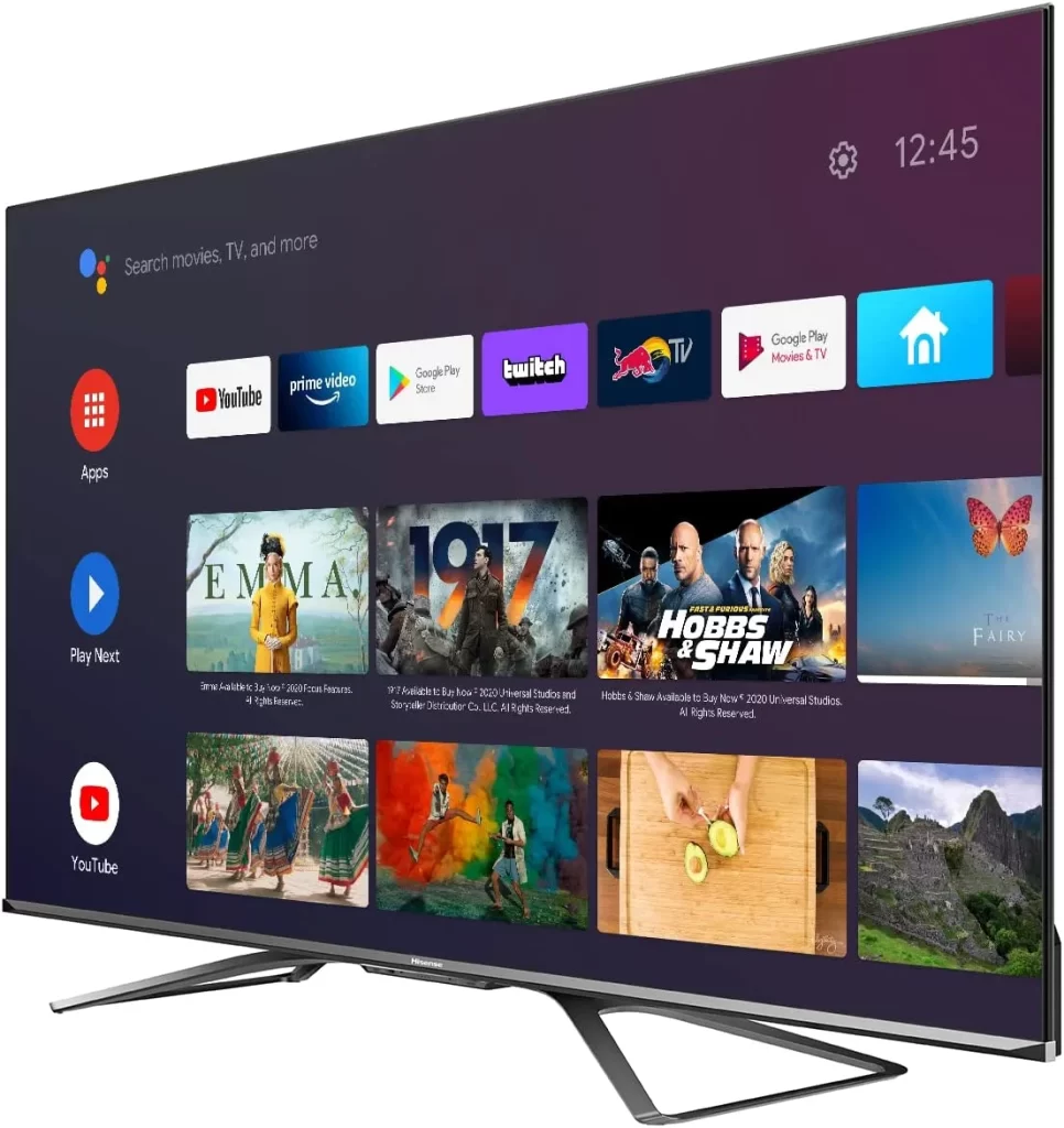 Hisense ULED Premium 65U8G QLED Series 65-inch Android 4K Smart TV with Alexa Compatibility