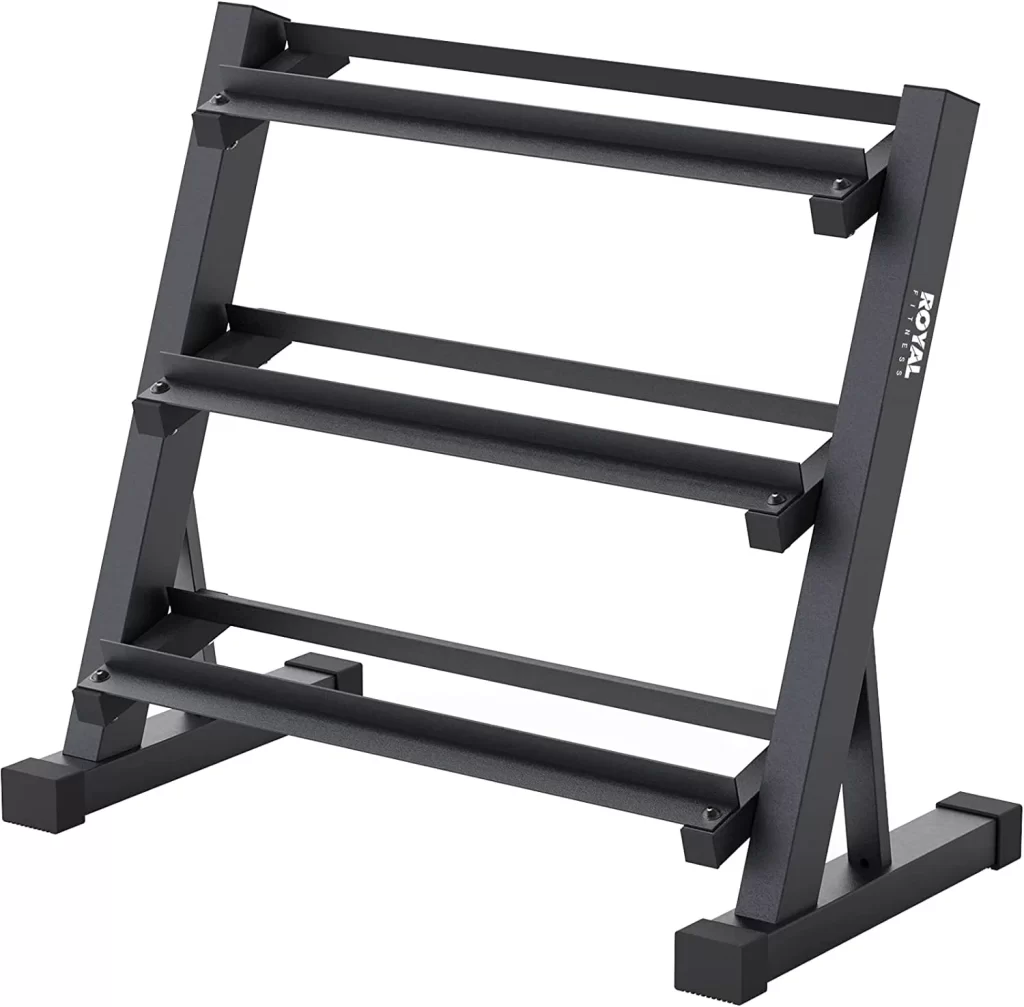 Royal Fitness 3 Tier Weight Rack