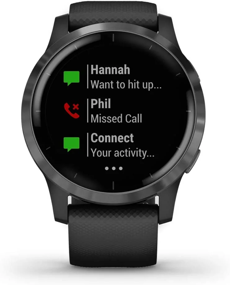 Garmin Vivoactive 4, GPS Smartwatch, Features Music, Body Energy Monitoring
