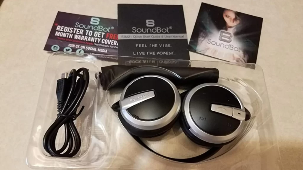 SoundBot SB221 HD Wireless Bluetooth Headset Sports