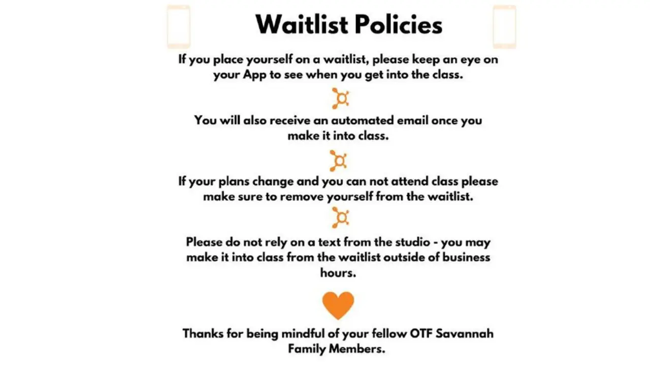 Understanding Orangetheory Waitlist