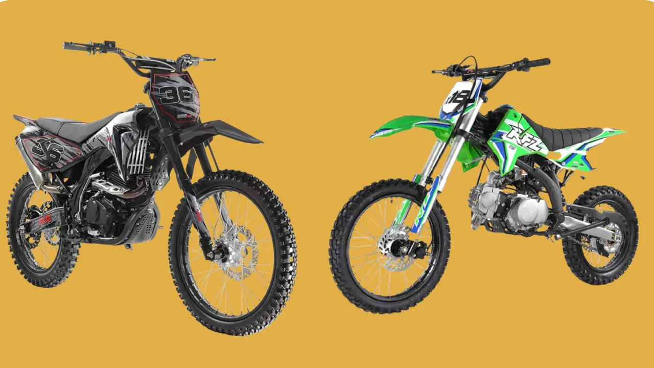 Different Types of Dirt Bikes Apollo Manufacture