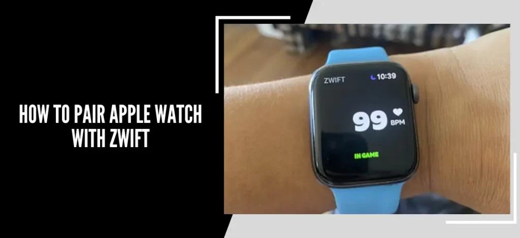 Pairing apple watch online with zwift