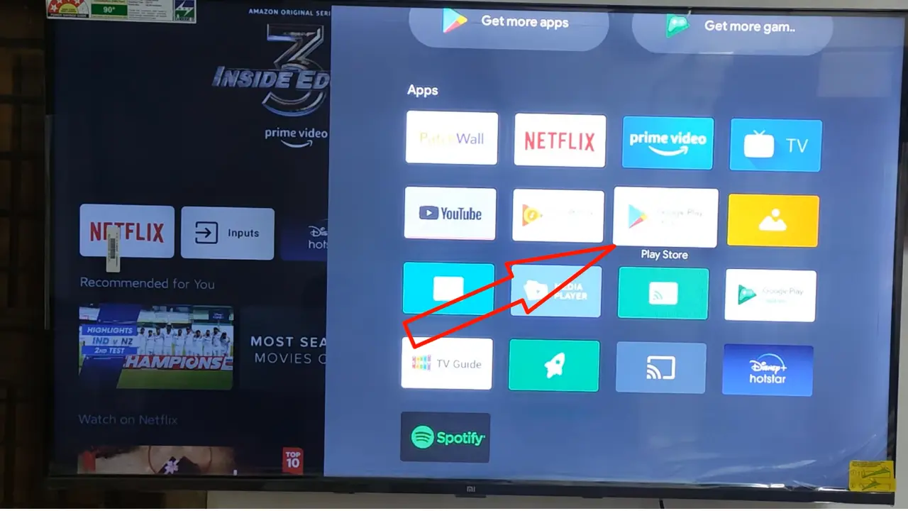 Launch Google Play on Your Android TV