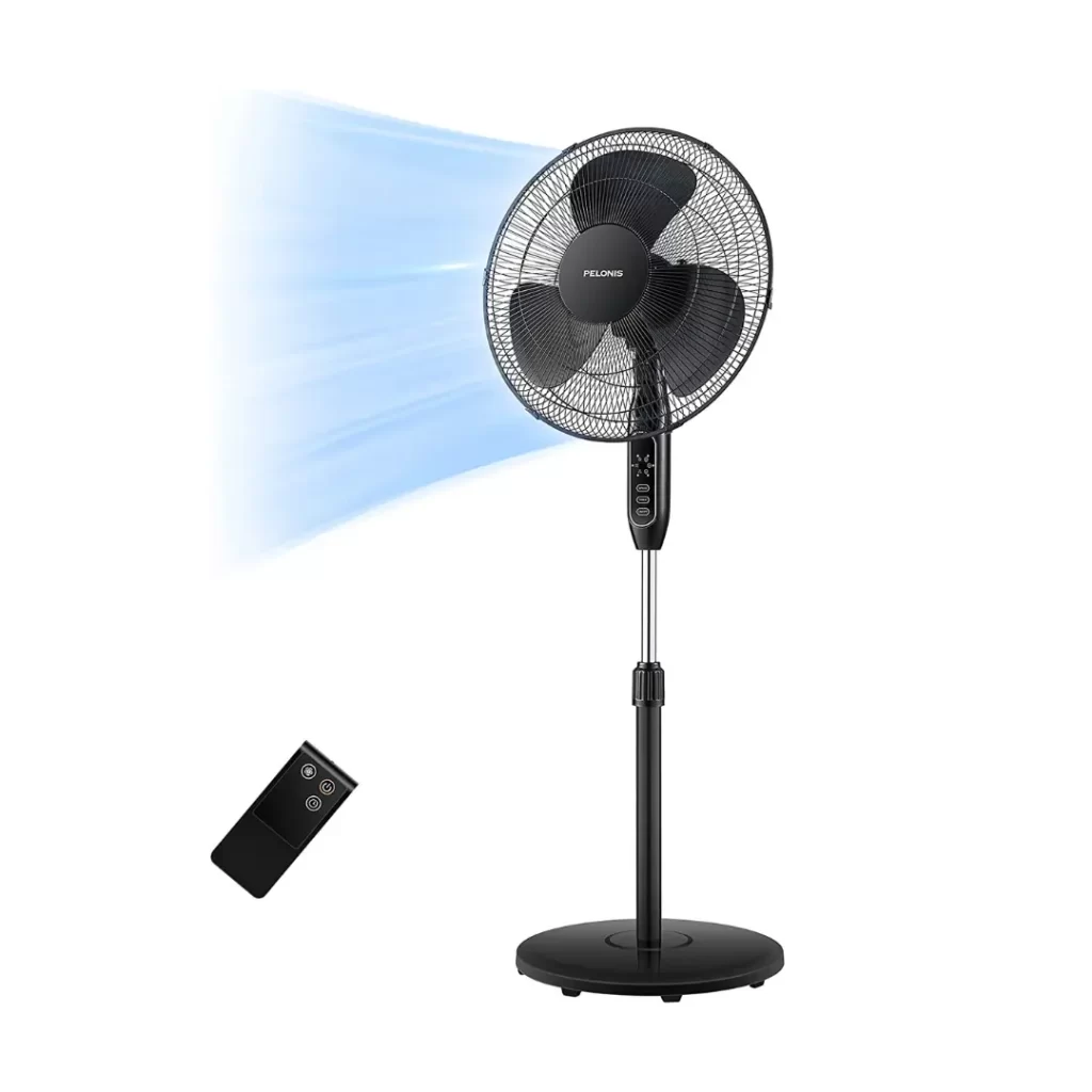 Pelonis 16'' Pedestal Oscillating Stand-Up Fan
